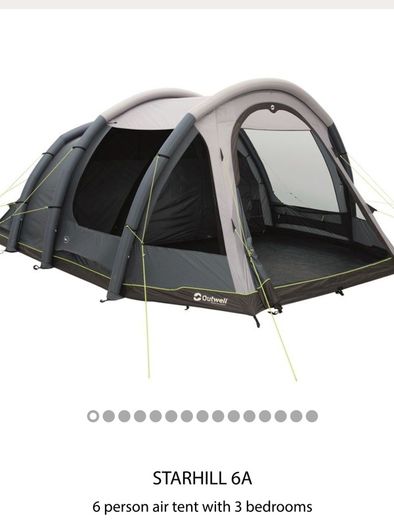 Outwell Air Beam and Pole Tents @ Jonscamping