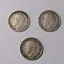 3 x UK Silver 3Ds Image 3