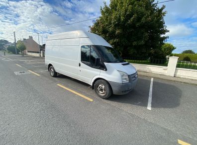 2013 ford transit van cvrt 01/27 hi roof lwb