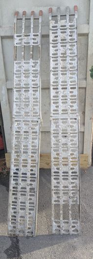 Aluminium Folding Loading Ramps