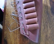 airsoft  real leather  shell holder