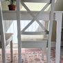 EMERGENCY - IKEA White Ingolf Dining Chairs Image 2