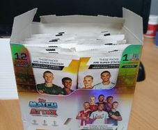22 Sealed packs of Match Attax 25/26