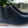 New Tags Fab Black Chelsea Zip Ankle Boots Girl/Boy Image 10