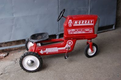 Vintage All Steel Pedal Tractor 1959