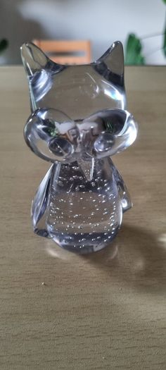 Retro Bubble Glass Owl