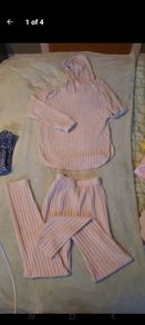 girls soft knit 2 piece set