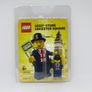Lego Lester Minifigure London Leicester Square Limited Edition Exclusive Unnumbered Employee Version Very Rare This is Not Marked With Assigned Number As You Will See In The Pictures Image 2
