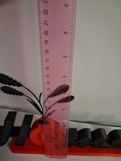 3D Printed "Home" Sign Home Decor with Vase