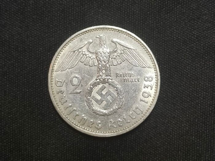 2 Reichsmark 1938 A - Germany (Berlin) WW2