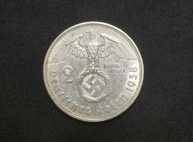 2 Reichsmark 1938 A - Germany (Berlin) WW2