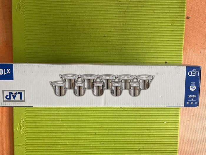 10 LED Down lights