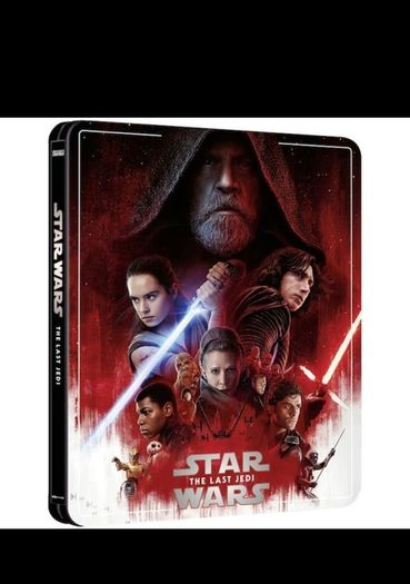 Star Wars Episode VIII: The Last Jedi - Zavvi Exclusive 4K Ultra HD Steelbook (3 Disc Edition includes Blu-ray)