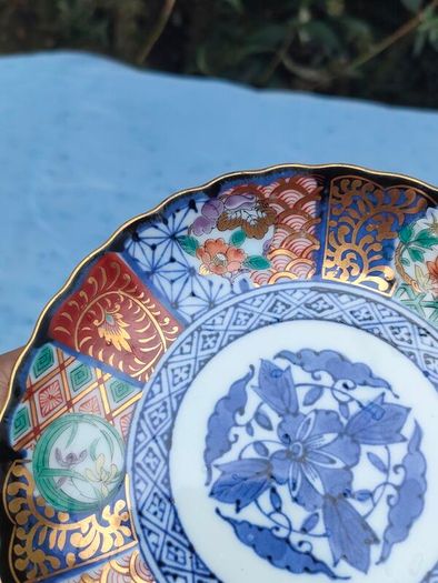 Ryunho Sanyo-Toki Imari Dish