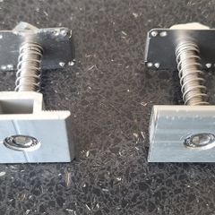 10x Solar Panel Mid-Clamps with Spring & T-Nut - Brand New