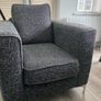 Stylish Armchair and Tripod lamp set Image 6