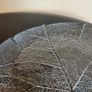 Pair of vintage Arcoroc Aspen Leaf Glass Platters / Plates, Mid century French Dishes Image 9