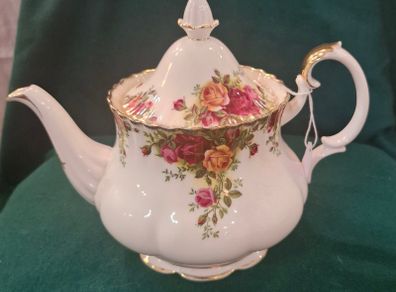 Old country roses teapot
