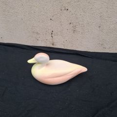 Ceramic duck statue
