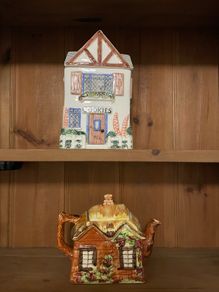 collection of teapots