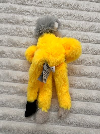 Nature Planet Re-pets Plush Monkey Hanging Yellow approx. 25 cm. Used Please see photos