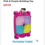 Mega Blocks Build and Learn Table and Bag of Block - BNIB Image 4