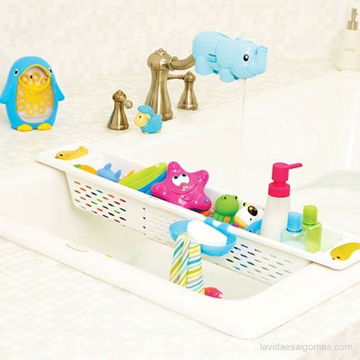 Munchkin Quack Bath Toy Caddy Adjustable