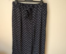 Navy Wide Leg Size 14 Beautiful Quality