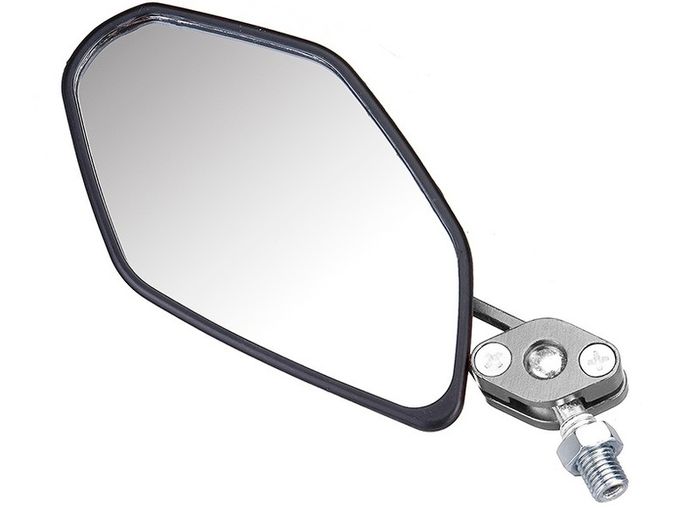New Aluminum 2 Pcs Safety Adjustable Mirror Bike Bicycle Rear View Glass #1458