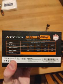 PCCOM SI Series 650W 80+ Bronze Power Supply PCIe connectors