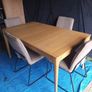 Ex shop display dining table. Image 2
