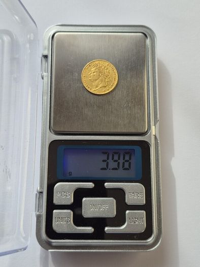 1825 - King George IV Half (1/2) Gold Sovereign - Very Rare.
