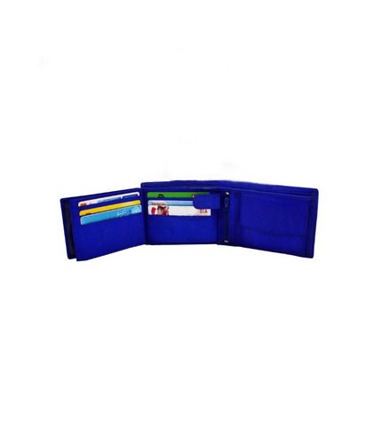 Men's Wallet - Blue - Genuine Leather