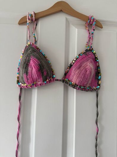 Beautiful crochet summer bras