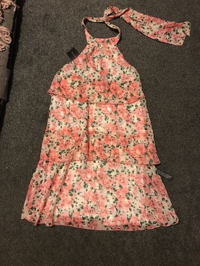 New - new look halter neck dress rrp 47E