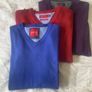 3 x quality premium cotton golf jumpers (size M) like new Image 2