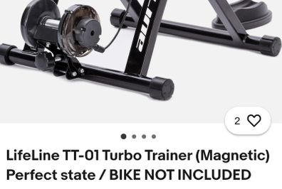 Static Bike Training Ftame