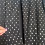 Warehouse dress, black with gold polka dots Image 4