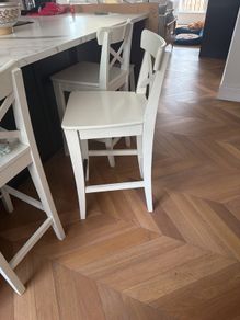 3 ikea stools.