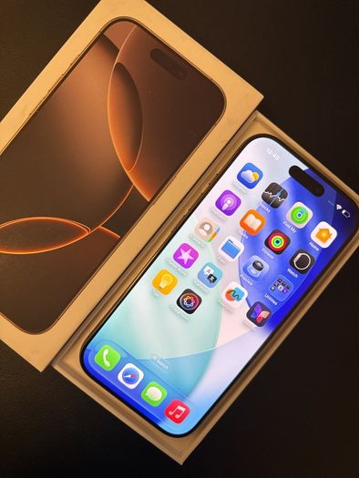 iphone16 Pro, 128GB, Desert Titanium, 97% battery, Unlocked