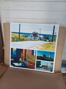 Canvas picture collage