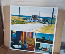 Canvas picture collage