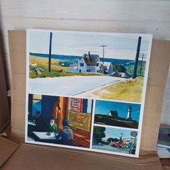Canvas picture collage