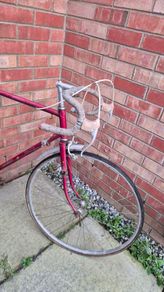 classic vintage old road racing bike