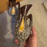 2 Atomic Mid Century Lava Vases West German Style Volcanic Glaze Amphora Image 2