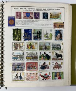 Collection: Used world collection In New World Stamp Album