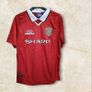 Man Utd ( Retro/ Sheringham 10 ) ,champions League Final, Size : Xl Image 2