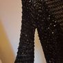 Marks& Spencer black sequin cover up cardi size UK 10 EU38 Perfect condition Postage included Image 8