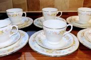 vintage 18 piece Mayfair Tea Set in original box