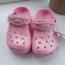 New Girls Pink Glitter Clogs Size 8 Junior Image 2